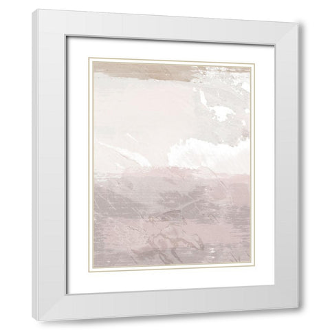 Eminent Balance 1 White Modern Wood Framed Art Print with Double Matting by Prime, Marcus