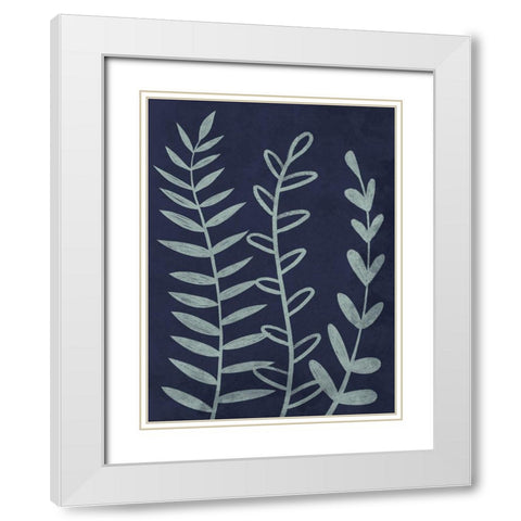 Growing Together 1 White Modern Wood Framed Art Print with Double Matting by Prime, Marcus