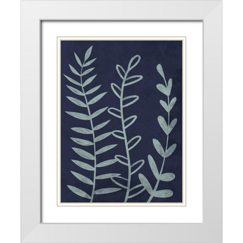 Growing Together 1 White Modern Wood Framed Art Print with Double Matting by Prime, Marcus