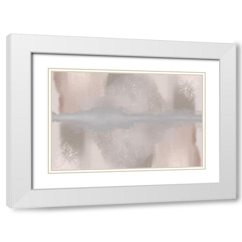 Demoralized Perception White Modern Wood Framed Art Print with Double Matting by Prime, Marcus