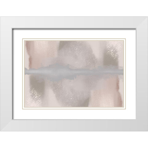 Demoralized Perception White Modern Wood Framed Art Print with Double Matting by Prime, Marcus