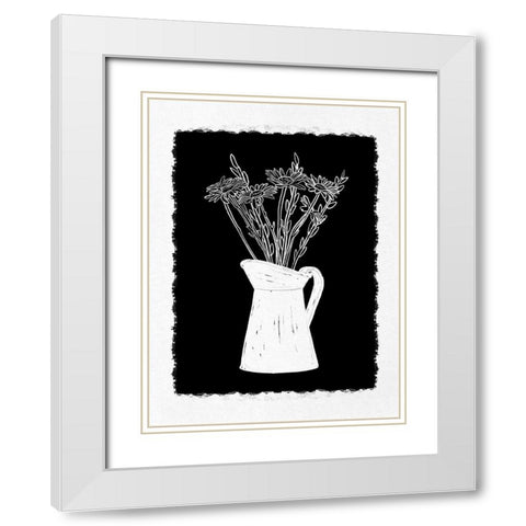 Emotional Metamorphosis 1 White Modern Wood Framed Art Print with Double Matting by Prime, Marcus