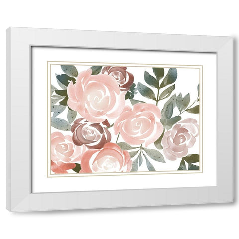 Finest Treasures 1 White Modern Wood Framed Art Print with Double Matting by Prime, Marcus
