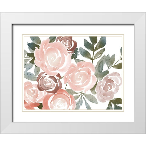 Finest Treasures 1 White Modern Wood Framed Art Print with Double Matting by Prime, Marcus