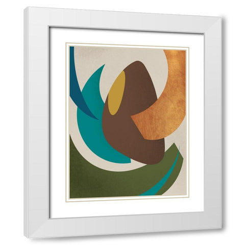 Industrial Modern Surfaces 1 White Modern Wood Framed Art Print with Double Matting by Prime, Marcus