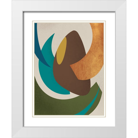 Industrial Modern Surfaces 1 White Modern Wood Framed Art Print with Double Matting by Prime, Marcus