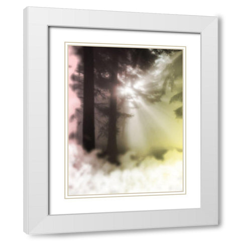 Sunset Haze 2 White Modern Wood Framed Art Print with Double Matting by Prime, Marcus