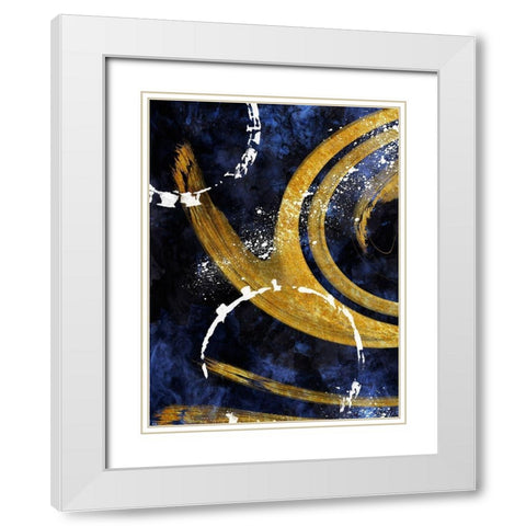 Contemporary Dream 1 White Modern Wood Framed Art Print with Double Matting by Prime, Marcus