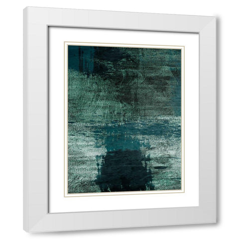 Jade Empire 2 White Modern Wood Framed Art Print with Double Matting by Prime, Marcus