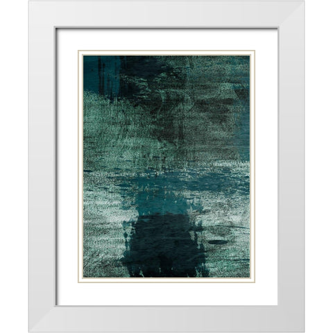 Jade Empire 2 White Modern Wood Framed Art Print with Double Matting by Prime, Marcus