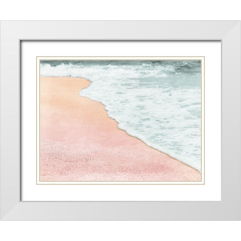 Tranquil Vacation 1 White Modern Wood Framed Art Print with Double Matting by Prime, Marcus