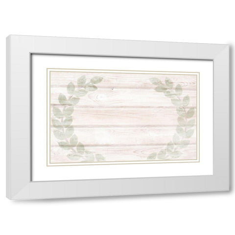 United Home 3 White Modern Wood Framed Art Print with Double Matting by Prime, Marcus