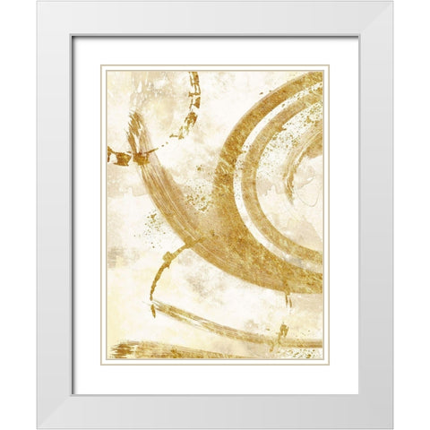 Contemporary Wealth 1 White Modern Wood Framed Art Print with Double Matting by Prime, Marcus