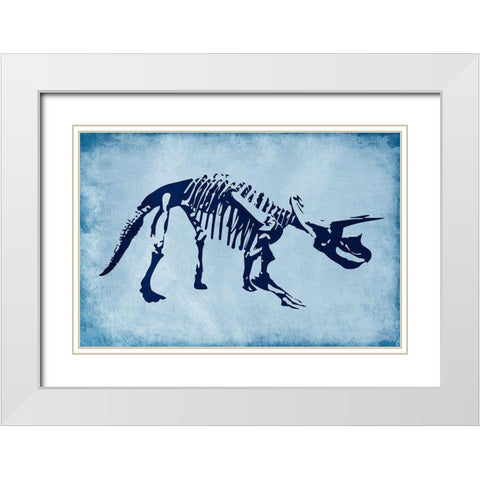 Prehistoric Journey 2 White Modern Wood Framed Art Print with Double Matting by Prime, Marcus