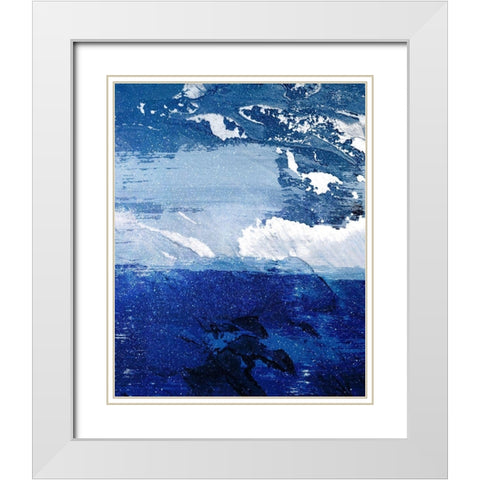 Evolutionary Streaks 2.jpg White Modern Wood Framed Art Print with Double Matting by Prime, Marcus