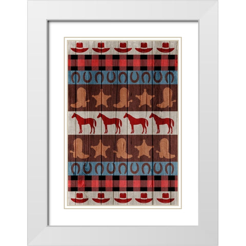 Western Warmth White Modern Wood Framed Art Print with Double Matting by Prime, Marcus