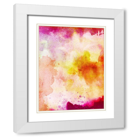 Juicy Juice White Modern Wood Framed Art Print with Double Matting by Prime, Marcus