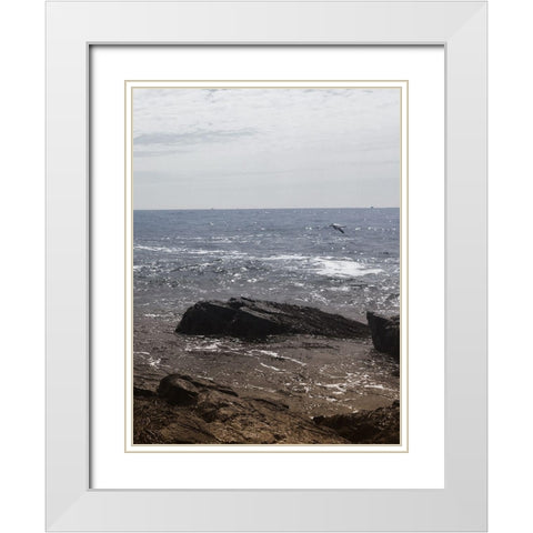 Morning Crush 1 White Modern Wood Framed Art Print with Double Matting by Prime, Marcus