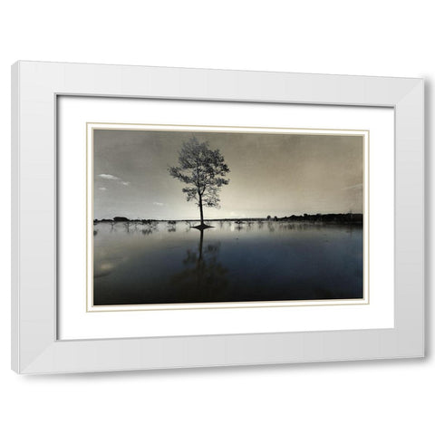 Indulged Sunset 1 White Modern Wood Framed Art Print with Double Matting by Prime, Marcus