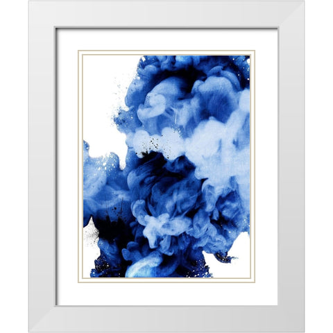 Rising Fuel 1 White Modern Wood Framed Art Print with Double Matting by Prime, Marcus
