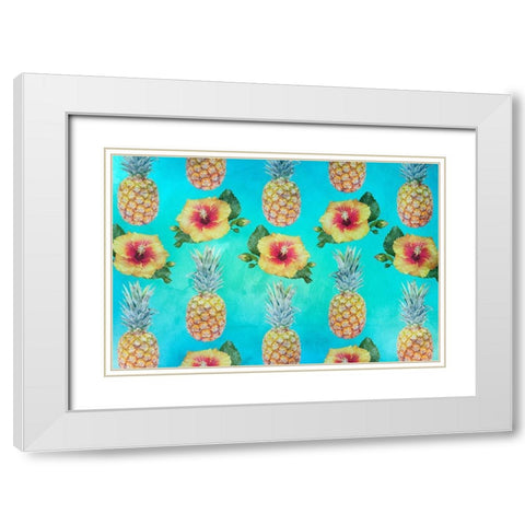 Tropical Deliciousness 1 White Modern Wood Framed Art Print with Double Matting by Prime, Marcus