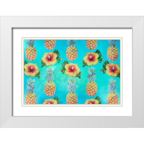 Tropical Deliciousness 1 White Modern Wood Framed Art Print with Double Matting by Prime, Marcus