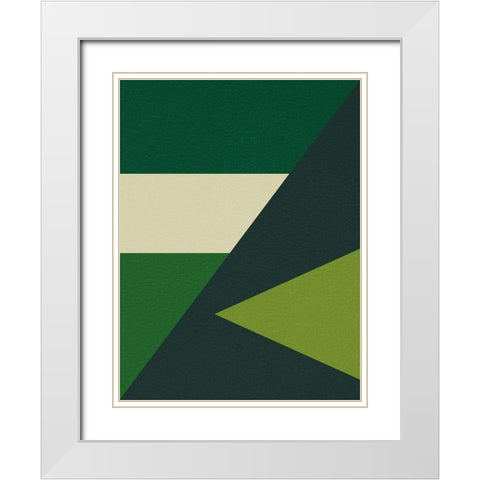 Blocks Galore 1 White Modern Wood Framed Art Print with Double Matting by Prime, Marcus