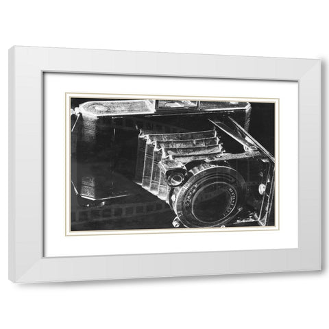 World of Light 1 White Modern Wood Framed Art Print with Double Matting by Prime, Marcus