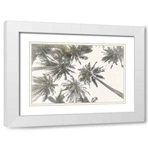 Organic Rises 1 White Modern Wood Framed Art Print with Double Matting by Prime, Marcus
