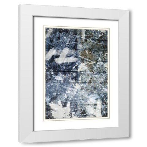 Hectic Indulgence 1 White Modern Wood Framed Art Print with Double Matting by Prime, Marcus