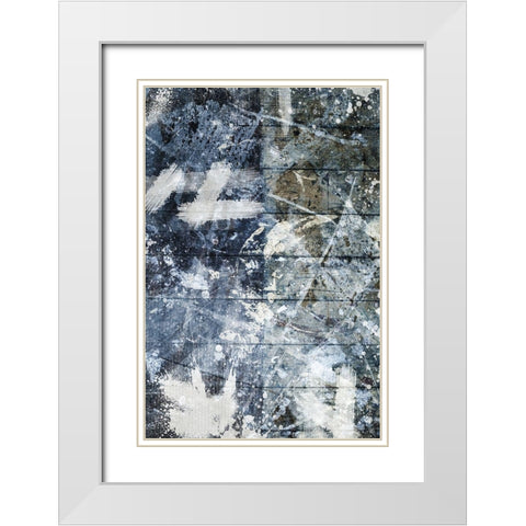 Hectic Indulgence 1 White Modern Wood Framed Art Print with Double Matting by Prime, Marcus