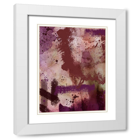 Passionate Love 1 White Modern Wood Framed Art Print with Double Matting by Prime, Marcus