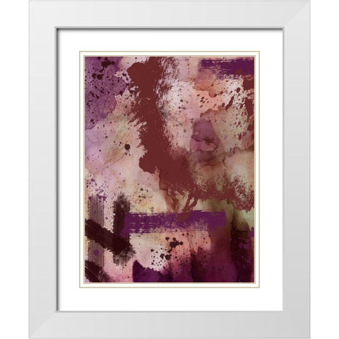 Passionate Love 1 White Modern Wood Framed Art Print with Double Matting by Prime, Marcus