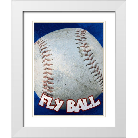 Juvenile Sports 1 White Modern Wood Framed Art Print with Double Matting by Prime, Marcus