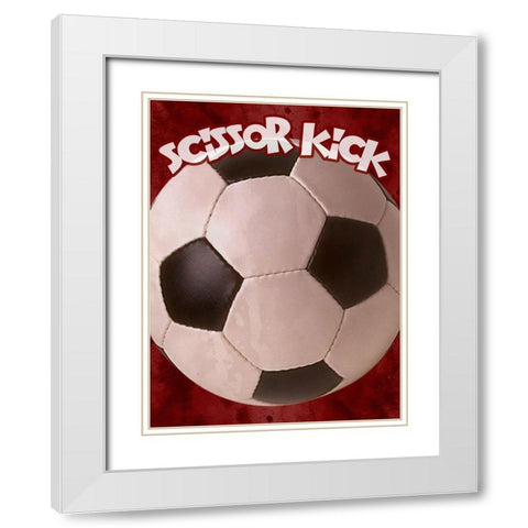 Juvenile Sports 3 White Modern Wood Framed Art Print with Double Matting by Prime, Marcus