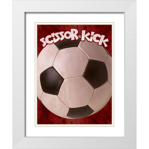 Juvenile Sports 3 White Modern Wood Framed Art Print with Double Matting by Prime, Marcus