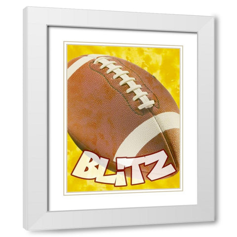 Juvenile Sports 4 White Modern Wood Framed Art Print with Double Matting by Prime, Marcus