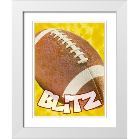 Juvenile Sports 4 White Modern Wood Framed Art Print with Double Matting by Prime, Marcus