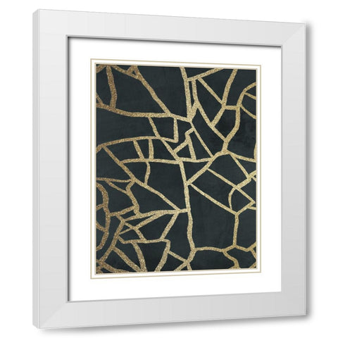 Broken Soul 1 White Modern Wood Framed Art Print with Double Matting by Prime, Marcus