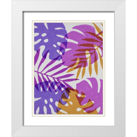 Tropical Rain Forest 1 White Modern Wood Framed Art Print with Double Matting by Prime, Marcus