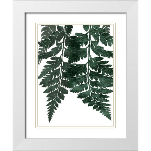 Evergreen Bliss 2 White Modern Wood Framed Art Print with Double Matting by Prime, Marcus