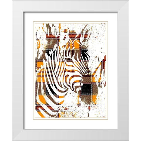 Flannel Safari 1 White Modern Wood Framed Art Print with Double Matting by Prime, Marcus