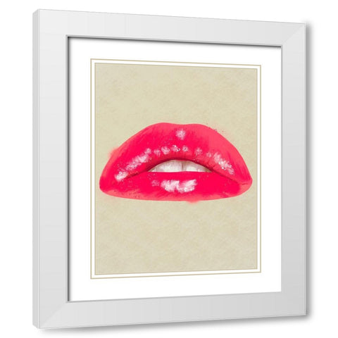 Delicious Life 3 White Modern Wood Framed Art Print with Double Matting by Prime, Marcus