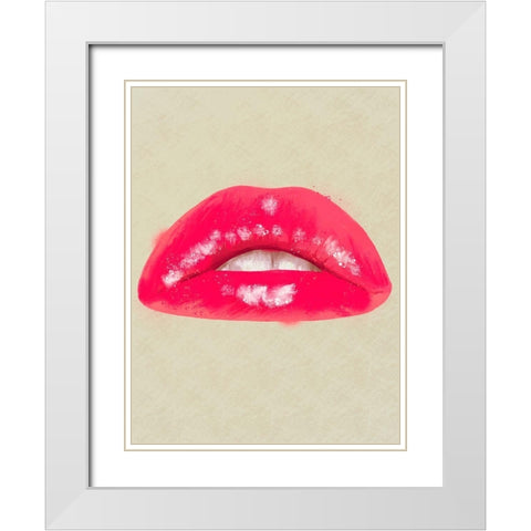 Delicious Life 3 White Modern Wood Framed Art Print with Double Matting by Prime, Marcus