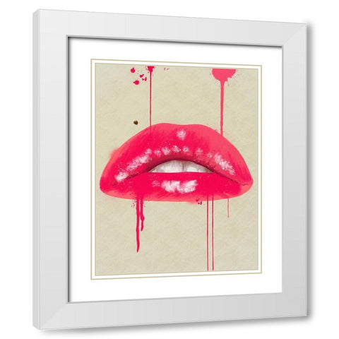 Delicious Life 2 White Modern Wood Framed Art Print with Double Matting by Prime, Marcus
