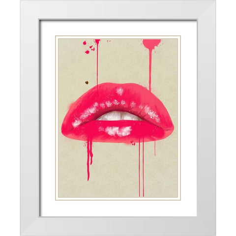 Delicious Life 2 White Modern Wood Framed Art Print with Double Matting by Prime, Marcus