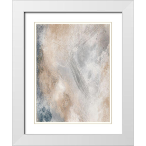 Earthly Tones 4 White Modern Wood Framed Art Print with Double Matting by Prime, Marcus