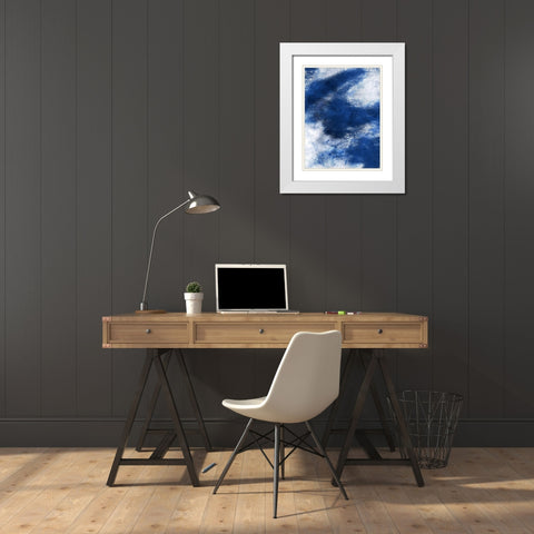 Tangled Passion 1 White Modern Wood Framed Art Print with Double Matting by Prime, Marcus