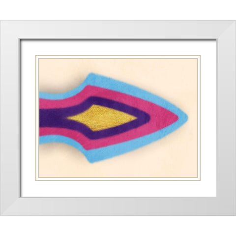 Crashing Motions 1 White Modern Wood Framed Art Print with Double Matting by Prime, Marcus