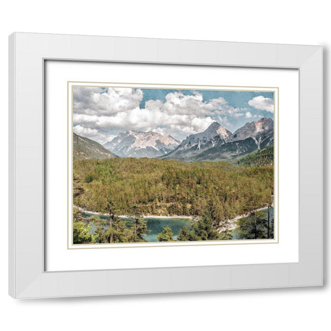 Wilderness Wonders 2 White Modern Wood Framed Art Print with Double Matting by Prime, Marcus